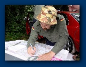 Dave in very fetching hat